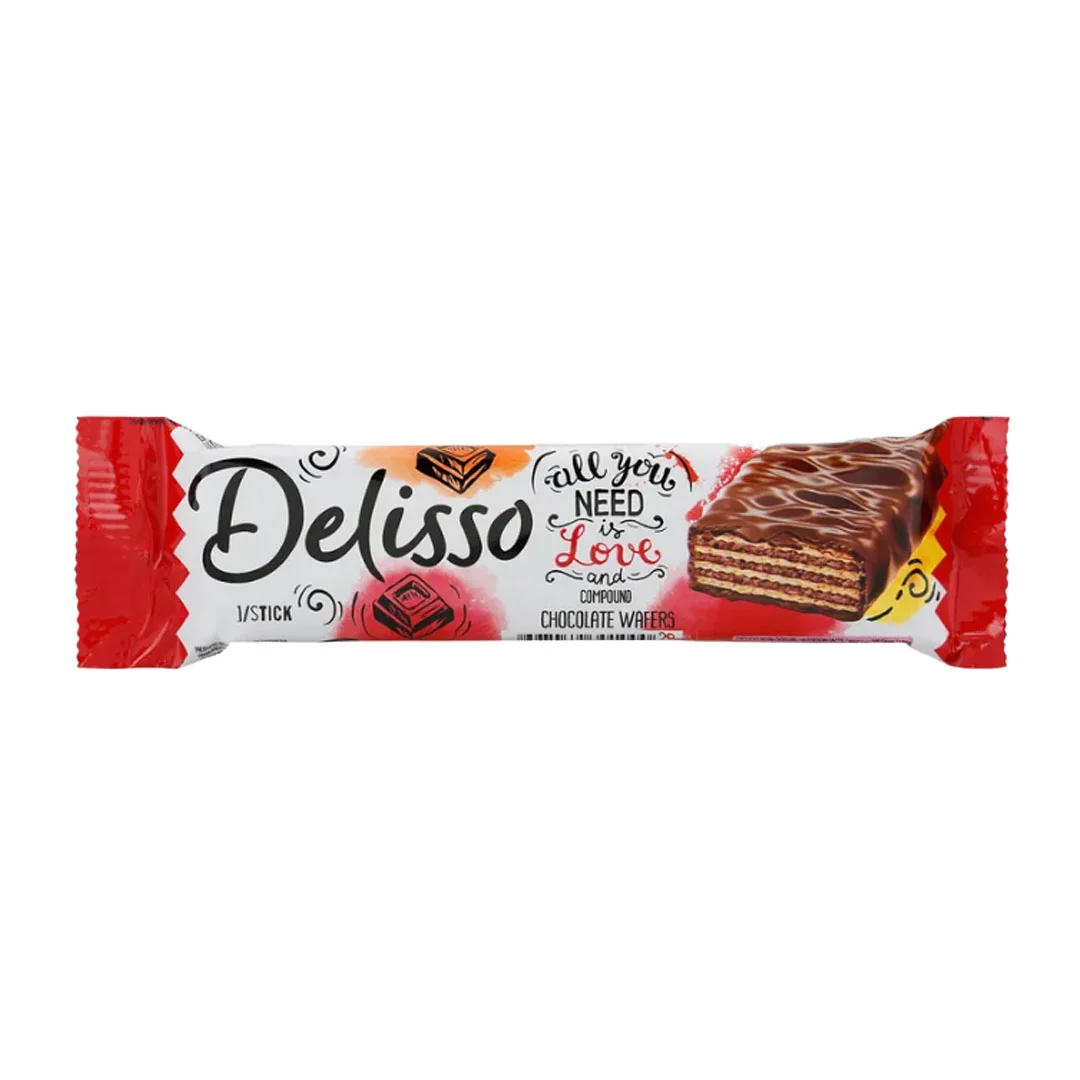 Delisso chocolat waffers Reini-sarl